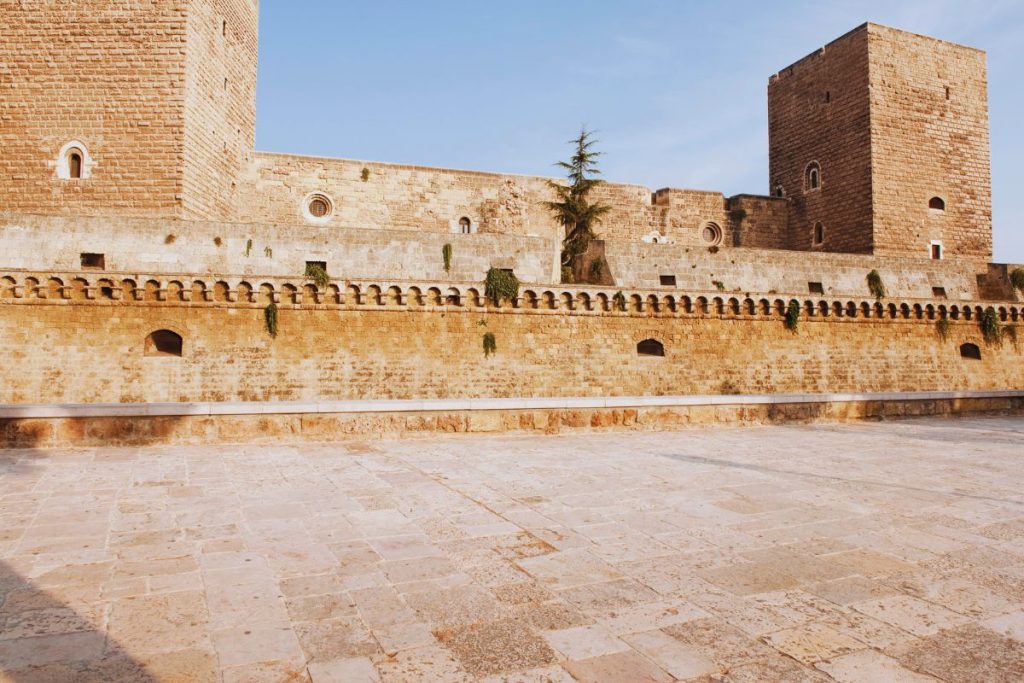 Historisk festning i Bari – Castello Svevo fra 1100-tallet